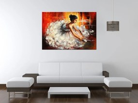 Gario Ručne maľovaný obraz Nádherná tanečnica Rozmery: 100 x 70 cm