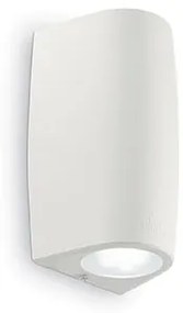Vonkajšie nástenné svietidlo IDEAL LUX  Keope AP2 Small Bianco 147772