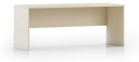 Písací stôl INTEGRO, 740 x 1750 x 700 mm, breza