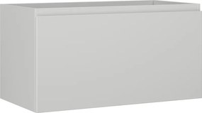 Mexen Orio, kúpeľňová skrinka 90 cm, 1 zásuvka, sivá matná, 91A10-09047-1-BF62