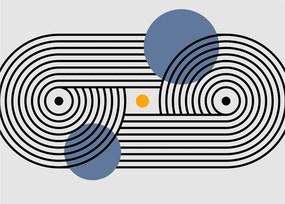 Obraz - Minimalistická abstrakcia N⁰3 (70x50 cm)