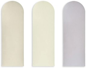 Čalúnený nástenný panel FENCE PAROS 20x60 cm Farba: Krémová