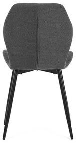 Autronic BONTEC Jedálenská stolička, sivá, látka, CT-285 GREY2 Farba: Šedá