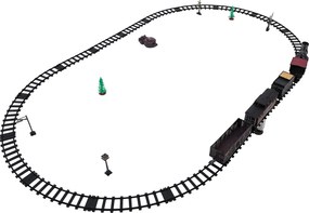 Ramiz Retro dopravná železnica so svetelnou, zvukovou a dymovou funkciou 172cm