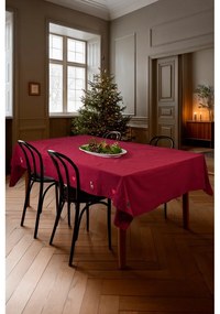 Obrus s vianočným motívom s prímesou bavlny 150x270 cm Christmas Fable – JUNA