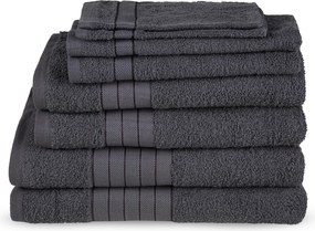 XXXLutz SADA FROTÉ UTERÁKOV, antracitová - Kúpeľňový textil - 003956023101