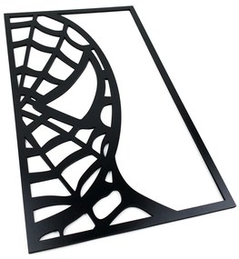 Veselá Stena Drevená nástenná dekorácia Spiderman čierny