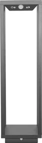 Záhradná lampa Home Solar 50 cm sivá