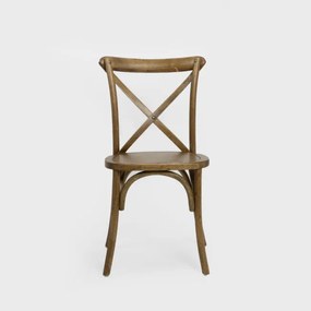 Jedálenská stolička LOSELI drevená / hnedá 712074