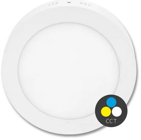 Ecolite LED-CSL-CCT/18W/BI - LED Stropné svietidlo LADA LED/18W/230V biela