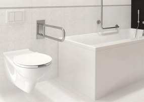 Cersanit Etiuda, pohyblivé madlo na stenu, 75cm, chrómová, K97-035