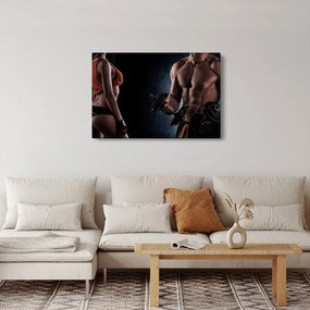 Obraz - Fitness (90x60 cm)