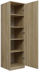 Šatníková skriňa Malva 50 cm dub sonoma