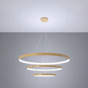 Závesné LED svietidlo Rio 3 55/78/110, 3x LED 150w, 3000k, g
