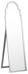 Stojace zrkadlo 40 x 150 cm strieborné CHATILLON Beliani
