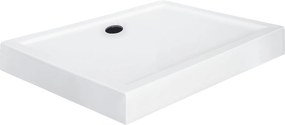 Novoterm Obdĺžniková akrylátová sprchová vanička NV-Victor 90x80 biela