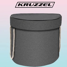 KRUZZEL Kôš na hračky s podložkou na hranie - Kruzzel