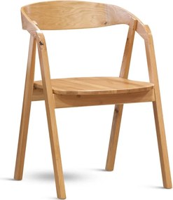 Jedálenské kreslo s podrúčkami GURU, 56x57x79 cm