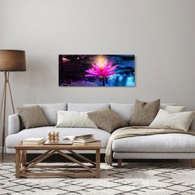 Obraz lekna na vode (120x50 cm)