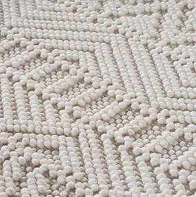 AKCIA: 60x110 cm Kusový koberec Helix 2202 cream, béžová, chodba / predsieň, Ayyildiz