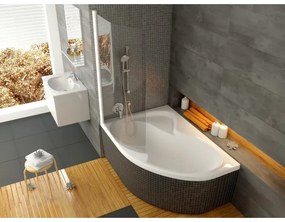 Ravak CM21000000 - Rohová vaňa ROSA 160x105 cm akrylát/biela