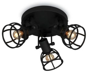 Briloner 2669-035 - Bodové svietidlo RETRO 3xE14/25W/230V