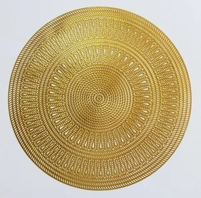 Prostírání MANDY 38 cm žluté