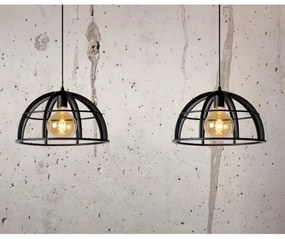 Lucide 76464/02/30 - Luster na lanku DIKRA 2xE27/60W/230V