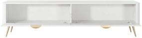 LAS Stolík pod TV Lante E - biela