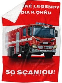 Deka Hasičské legendy – Scania (Podšitie baránkom: ANO)