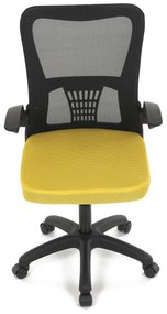 Detská pracovná stolička LUMO II — sieťovina, viac farieb Sivá