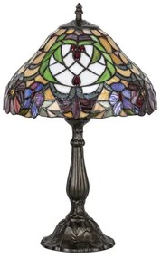 Stolná lampa Tiffany Rabalux 8090 kolekcia Mirella Ø30*46,5