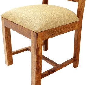 furniture-nabytek.cz - Drevená stolička s čalúnením z ružového dreva