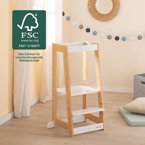 Biela bambusová učiaca veža – Roba