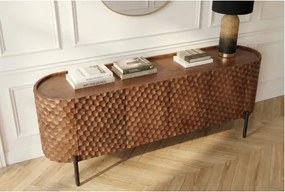TV-skrinka 47584 Adlon 160cm Drevo Mango Hnedé - Komfort-nábytok