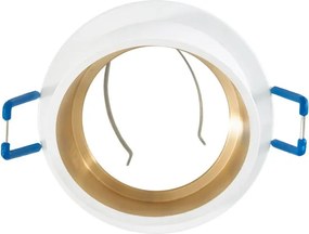 BERGE Podhľadové svietidlo GU10 71065 - biele - nevyklopné