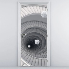 Fototapeta na dvere - 3D abstrakcia (95x205cm)
