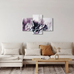 Obraz - Fialový mramor N⁰2 (90x60 cm)