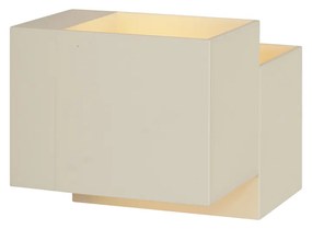 Moderná nástenná lampa béžová 2-svetlá - Transfer Double