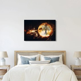 Obraz - Tajomný strom života (90x60 cm)