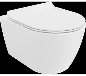 Mexen Carmen WC misa Rimless s pomaly padajúcim sedátkom, duroplast, biela - 30880100