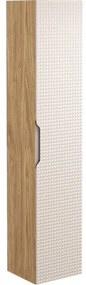 Koupelnová sestava Luxor Beige Cloud se skříňkami a umyvadly 120 cm béžová/dub olejovaný
