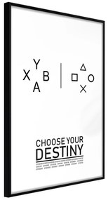Artgeist Plagát - Choose Your Destiny [Poster] Veľkosť: 40x60, Verzia: Čierny rám