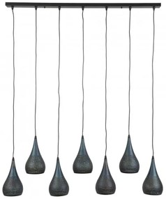 Luster 80-96 7 x Ø15cm industry cone - Komfort-nábytok