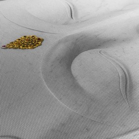 Obraz - Biely Budha (90x60 cm)