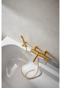 KFA Armatura 5034-520-31 - Vaňová sada s batériou MOZA zlatá