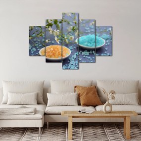 Obraz farebnej morskej soli (150x105 cm)