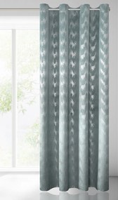 ZATEMŇOVACÍ ZÁVES NA KRÚŽKOCH CHILL 140X250 CM BLEDOMODRÁ