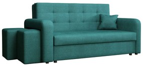 Pohovka s taburetkami Clivia Home III, Taburetka: ľavá strana, Dostupné poťahy: Enjoy 24