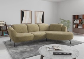 XXXLutz ROHOVÁ SEDAČKA, textil, olivovozelená Sit & More - Sedačky - 000144018565